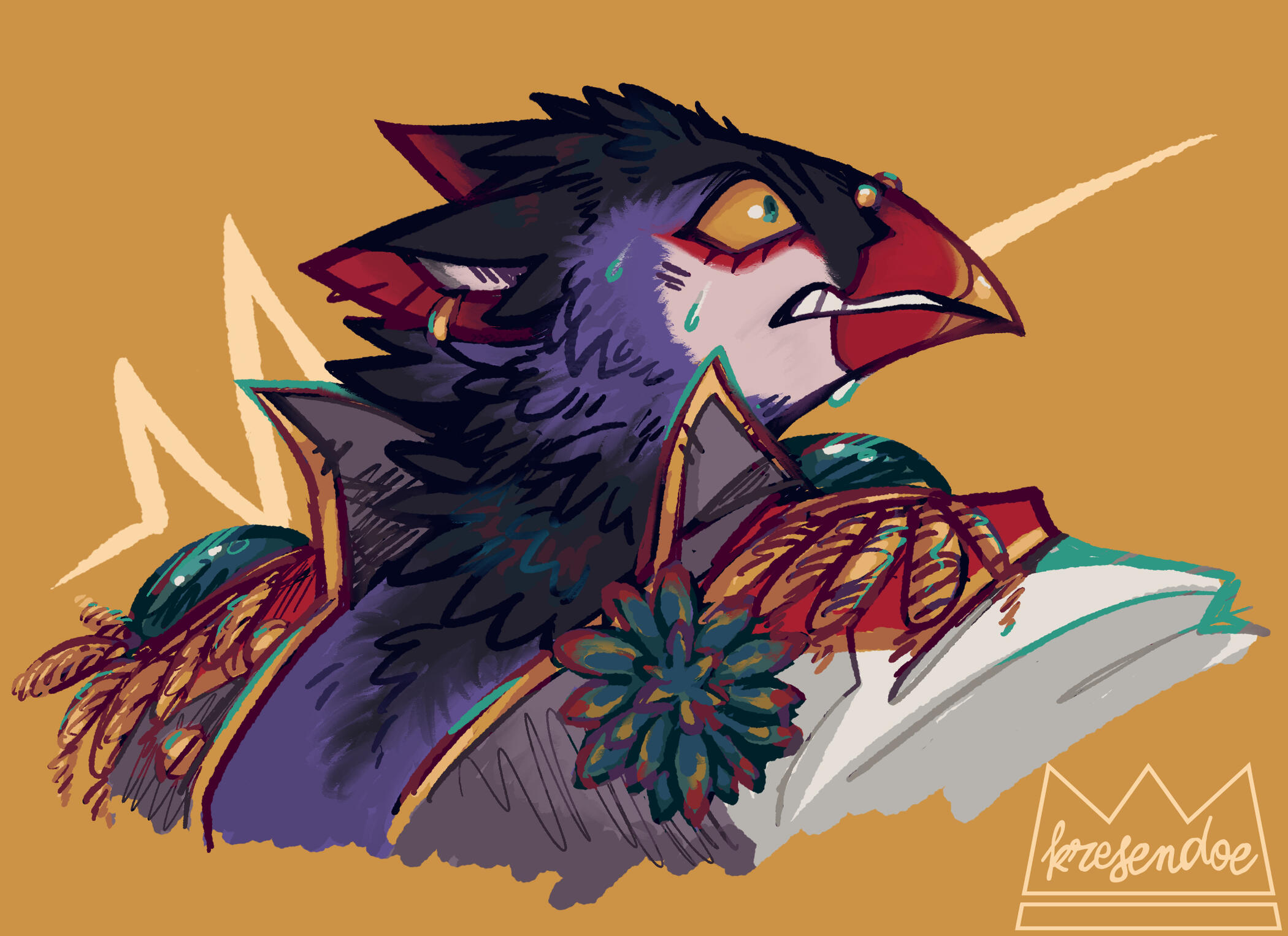 rias in a juri duelist pose